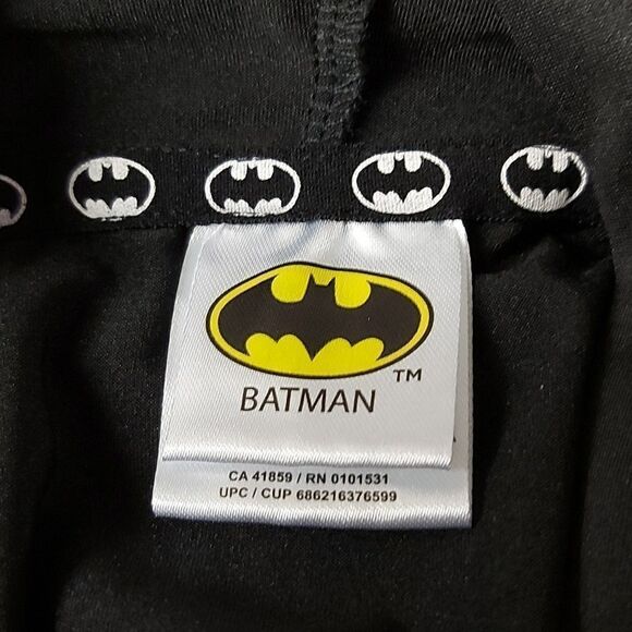 BATMAN Hoodie Size 4-5 - Picture 4 of 7